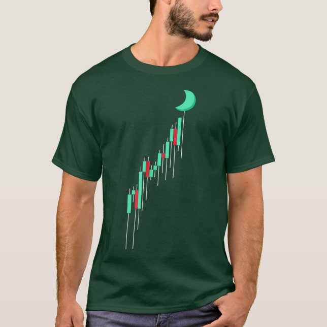 Camiseta Gráfica De Acciones De Crypto Trading Hodl A La Lu (Anverso)