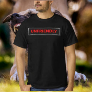 Camiseta gráfica de actitud audaz – Camiseta poco 