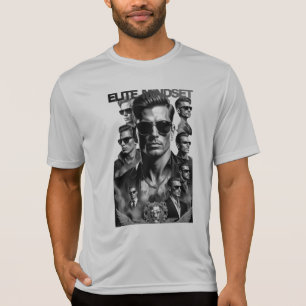 Camiseta gráfica de activewear para hombres con me
