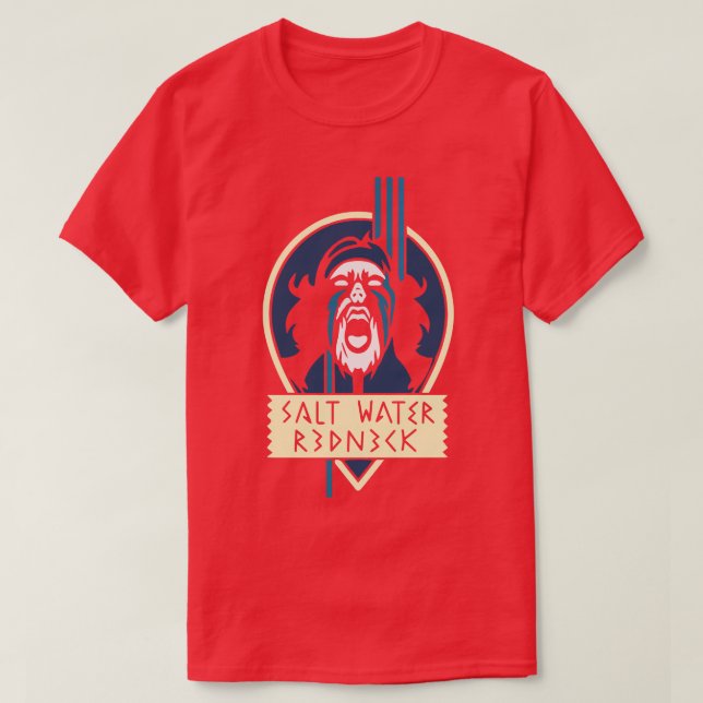 Camiseta Gráfica de agua de salazón de cacahuete de halcón  (Diseño del anverso)