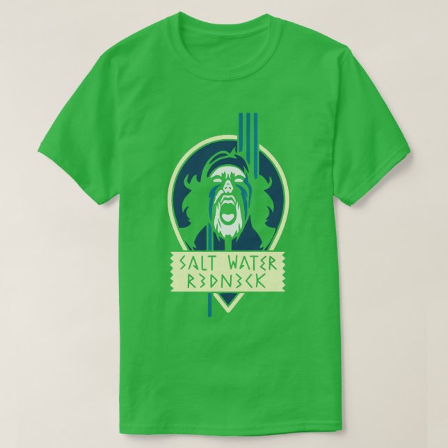 Camiseta Gráfica de agua de salazón de cacahuete de halcón  (Diseño del anverso)