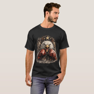 Camiseta gráfica de Águila de Boxeo para luchadore
