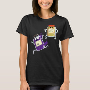 Camiseta Gráfica de alimentos de maní con mantequilla de ma