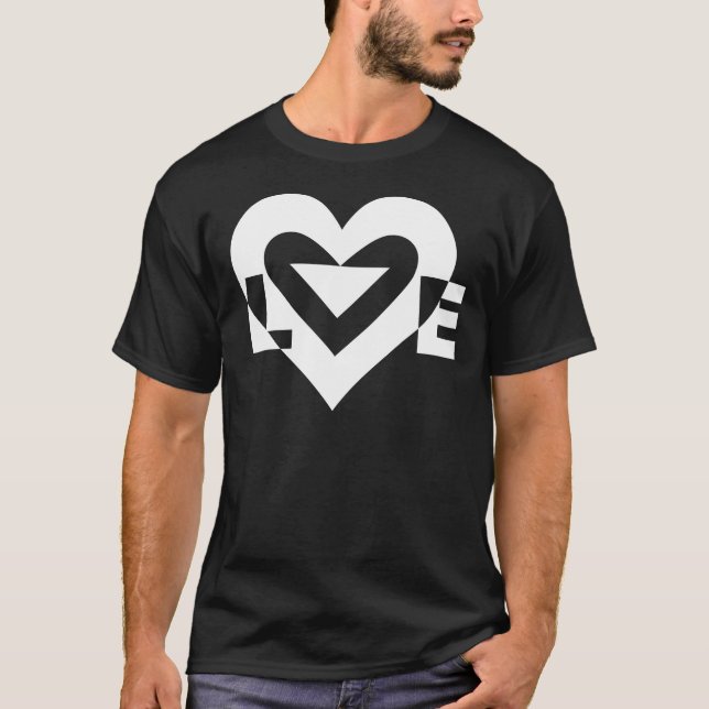 Camiseta Gráfica de amor de Guay, blanco (Anverso)