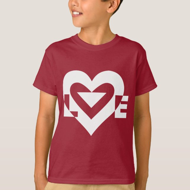 Camiseta Gráfica de amor de Guay, blanco (Anverso)