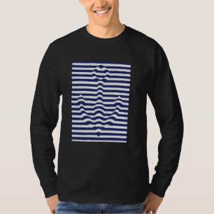 Camiseta Gráfica de Ancla de Barco de Verano Náuti
