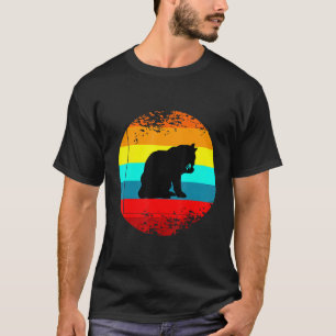 Camiseta Gráfica De Animales De Granja Retro Con Bobcat Vin