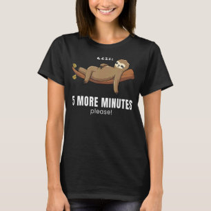 Camiseta Gráfica de animales de la loma de sueño suave Lazy