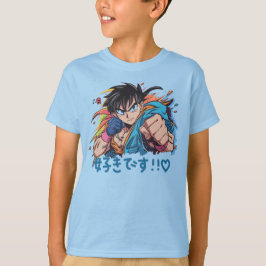 Camiseta gráfica de Anime Cita para chicos