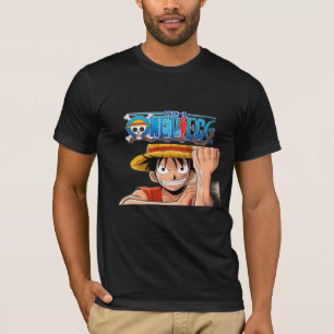 Camiseta gráfica de anime de One Piece Luffy