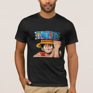 Camiseta gráfica de anime de One Piece Luffy