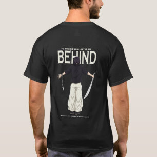 Camiseta gráfica de anime guerrero vagabundo libre