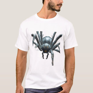 Camiseta gráfica de araña oscura realista