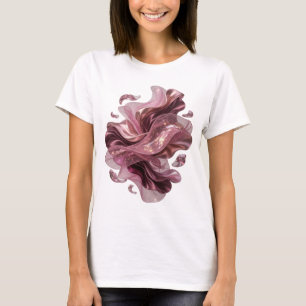 Camiseta gráfica de arte abstracto de plata atrevi