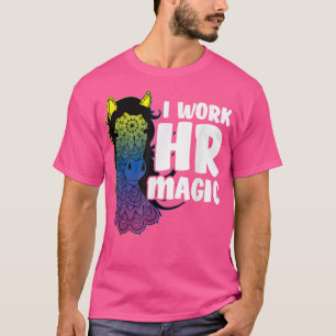 Camiseta Gráfica de arte divertida de recursos humanos de H