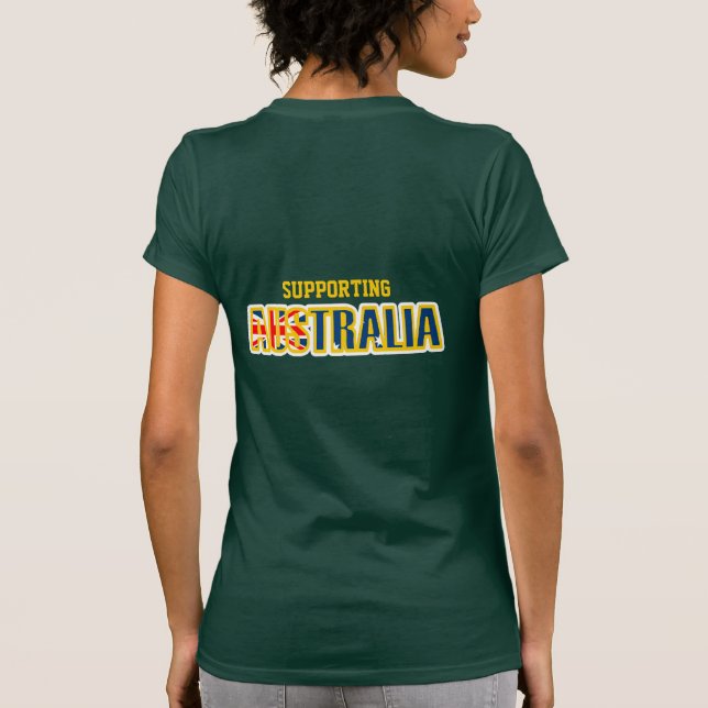 Camiseta gráfica de Australia (Reverso)