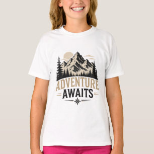 Camiseta gráfica de aventuras en la montaña al air