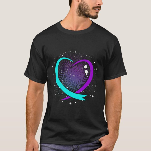 Camiseta Gráfica de ayuda a favor de concientización sobre  (Anverso)