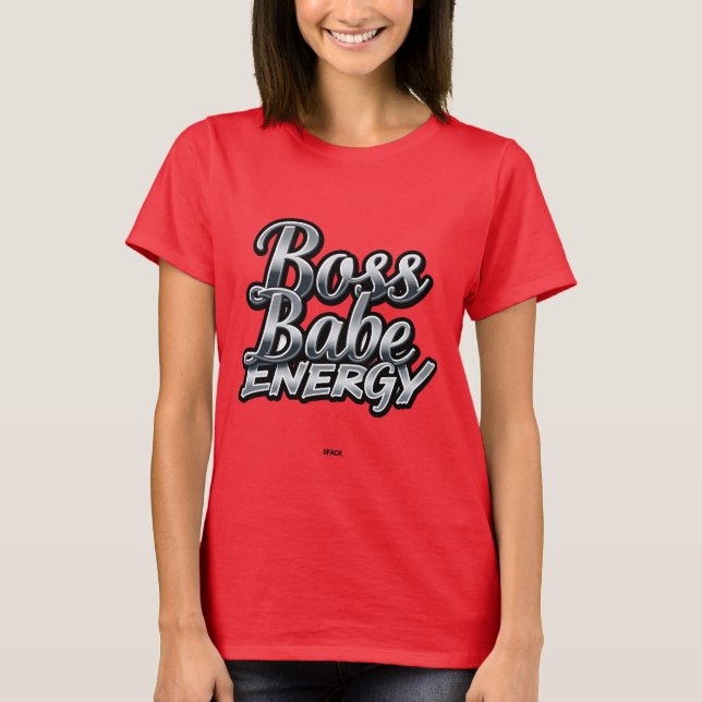 Camiseta gráfica de Babe empoderada (Anverso)