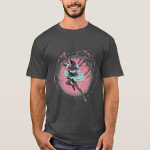 Camiseta gráfica de bailarina araña espeluznante