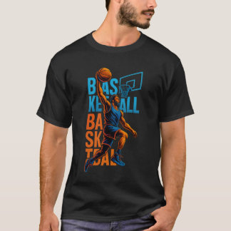 Camiseta gráfica de baloncesto para hombres