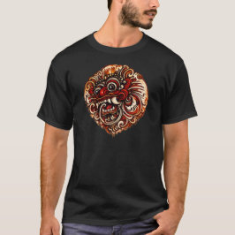 Camiseta gráfica de Barong balinés