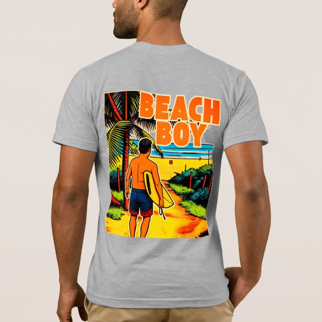 Camiseta gráfica de Beach Boy  (Reverso)
