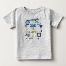 Camiseta gráfica de bebé de estrella linda