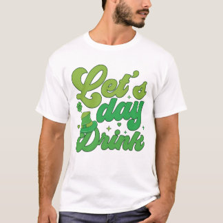 Camiseta Gráfica de Bebida del Día de San Patricio