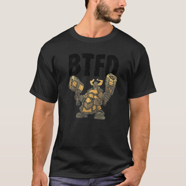 Camiseta Gráfica De Bitcoin Btf Comprar El Dip Divirtiendo  (Anverso)