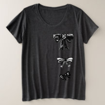 Camiseta gráfica de Black Bows