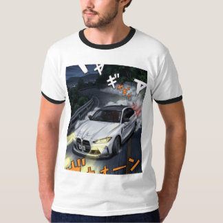 Camiseta gráfica de BMW de carreras callejeras de 