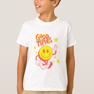Camiseta gráfica de buenas vibras