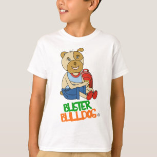 Camiseta gráfica de cachorro fofo para niños y niñ