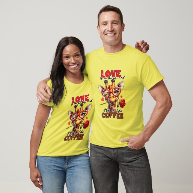 Camiseta Gráfica de café divertida (Unisexo)