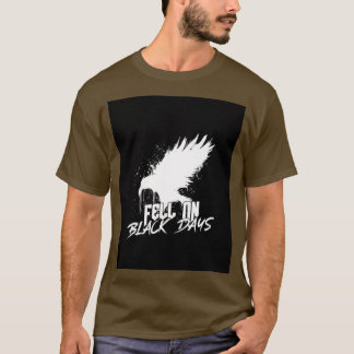 Camiseta Gráfica De Caída En Días Negros