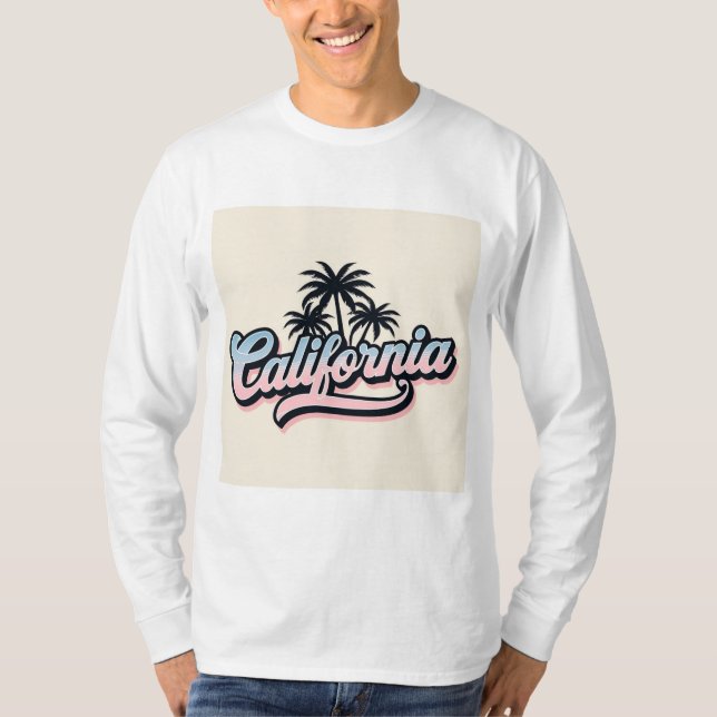 Camiseta gráfica de California Vibes (Anverso)