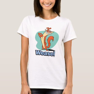 Camiseta Gráfica de carácter de Weasel Orgulloso