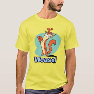 Camiseta Gráfica de carácter de Weasel Orgulloso