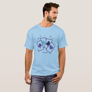 Camiseta Gráfica de Cartas de Juego Modernas