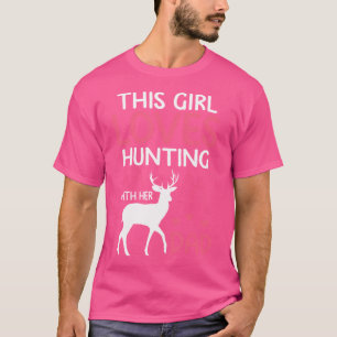Camiseta Gráfica De Caza Graciosa Para Padre Hija Deer Buc