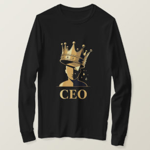Camiseta gráfica de CEO Crown - Minimalista V2 