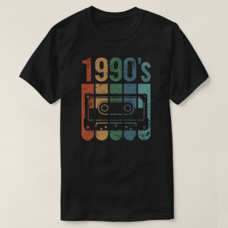 Camiseta Gráfica de Cinta de Casete Retro de los 9