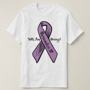 Camiseta Gráfica de cinta de sensibilización PERSONALIZADA