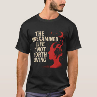 Camiseta Gráfica de Cita de Filosofía