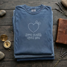 Camiseta gráfica de cita positiva de conejito