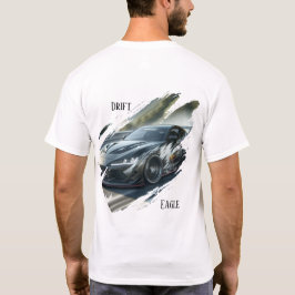 Camiseta gráfica de coche a la deriva Street Eagle