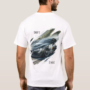 Camiseta gráfica de coche a la deriva Street Eagle