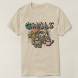 Camiseta Gráfica de collage artístico de Chubbs