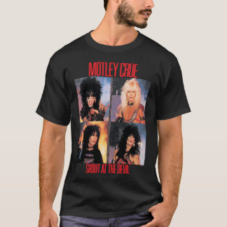 Camiseta Gráfica de collage de fotos de concierto de glam m